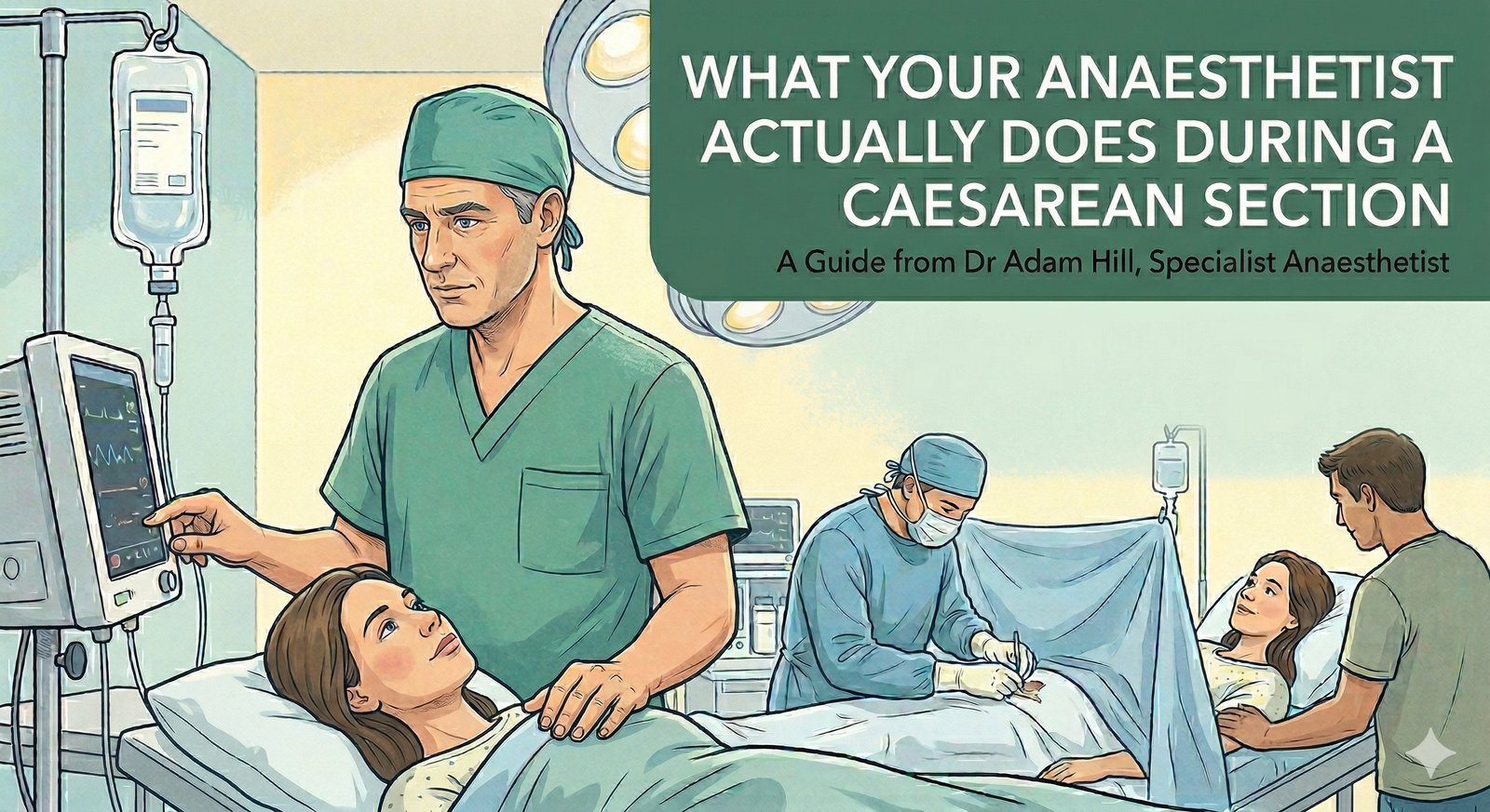 What Your Anaesthetist Actually Does During a Caesarean Section